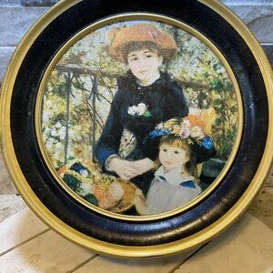 Vintage‎ gold and black tin